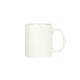 11OZ Standard Size White Porcelain Mugs , Custom Decal Porcelain Tea Cup
