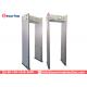 Two Led Light Bar 33 Zones Metal Detector Security Doors For Weapon Detection