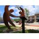 Life Size Outdoor Public Star Dancer Corten Steel Sculpture