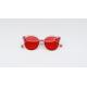 Colorful acetate Sunglasses Round fashion Ladies outdoor Eyewear Daily Driving Show UV 100% protection for Women