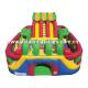 Round Inflatable Obstacle Challenges Course / Inflatable Party Games For Kids