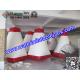 Red and White Inflatable Paintball Air Bunkers Custom Made , 3 Years Warranty