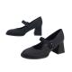 5-11 Sizes Black Womens Footwears For Party Occasion High Performance