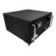 Base Station & Wind-solar Rechargable Storage Lithium Battery, 48V100Ah, 5U Size Rack Case, LiFePO4 Battery Pack,UPS EPS