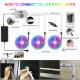 Led Light 3528 Flexible Smd 66ft Rgb Strip Remote Fairy Room Lights Tv Party 20m