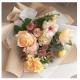 Plain Porcelain Matte Film 58*58cm Waterproof Pearlized Film DIY Wrapping Paper Roll Flower Wrapping Frosted Matte Paper