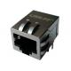 Magnetic RJ45 Jack XF973B-COMBO1-4S Ethernet 10/100Base-T Interface