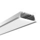 Heat Dissipation Recessed LED Strip Lighting Channel Oblong 110×35mm