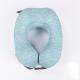 Blue Color Memory Foam Baby Pillow Flat Head Foam Travel Pillow For Airplane