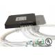 LC/UPC 0.9 mm Fiber Optic Cable Splitter For FTTH / Long - Haul Telecom