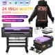 Dual I1600 Print Heads DTF Printer 60cm Automatic Air Suction Platform