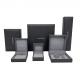 Black PU Luxury Jewelry Packaging Boxes