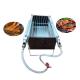 2PCS Burner Infrared Gas BBQ Grill Camping Smokeless Portable Foldable