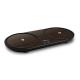PC Dual Wood 12 Volt Wireless Charging Pad Qi Free Position