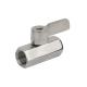 Manual Driving Mode Stainless Steel Handle Mini Ball Valve Q11F-63P with Female Thread