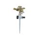 1/2'' Zinc Alloy Impact Sprinkler Heads With Spike Agriculture Garden Irrigation