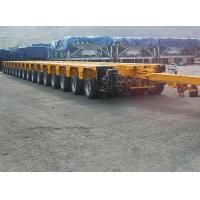 Self-Propelled Modular Transporter Flatbed Trailer for Heavy Cargo