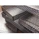 Heavy Galvanized Perforated Steel Mesh Sheets Strong Corrision Resistance
