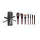 Superior Limited Edition Mini Travel Beauty Professional Brush Set With Faux Brush Roller
