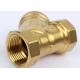 Tee Tube Y Type DN25 Copper Nickel 45 Degree Y Branch Pipe Fitting Lateral Tee Threaded Fittings ANSI ASME