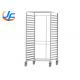 RK Bakeware China Foodservice NSF 600 X 800 Stainless Steel Baking Rack Bakery Trolleys Double Oven Rack