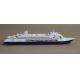 Alloy Casting Coast Guard Ship Models , ABS MS Volendam Cruise Ship For Gift