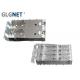 2 Ports SFP Cage Connector EMI Shield 10G Ethernet Applied With Light Pipes