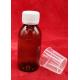 Brown 120ml Pharmaceutical PET Bottles For Syrup Low Light Transmission 