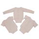 Unisex Toddler Bodysuit Set of Cotton Baby Jumpsuits with Short Sleeves Support