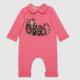 igh Quality Unisex CVC Fabric Cotton Baby Rompers Long Sleeve Solid Color Infant Clothing
