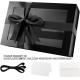 Black Gift Box For Present Contains Ribbon, Card, Groomsman Proposal Box, Extra Large Gift Box With Magnetic Lid