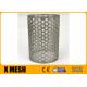 Customize 200mm Perforated Stainless Steel Cylinder With Round Hole