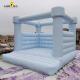 Commercial Blue Wedding Inflatable Bounce House Bouncing Castle For Kids Adults