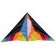 Customized Color Nylon Kites , Kids Playing Kite 264*132cm 2-5bft Swing Range