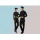 Solid Color Collar Restaurant Staff Uniform Long Sleeve With Shirt And Pants