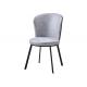ISO9001 Minimalist Grey Family Cushioned Dining Chairs