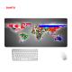 Dantu Non-Slip Mouse Pad Customized for Gaming World Map Xxl Mouse And Keyboard Pad