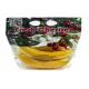 Anti - Fog Fresh Fruit Bags Clear Plastic OPP/CPP Protection Packaging With Zipper