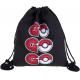 Drawstring Backpack Sports Gym Bag for Women Men Children Large Size with Zipper