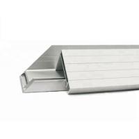 6061 T6 L Shape Aluminum Curtain Wall Profile Solar Panel Cell Frame Profile
