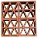 Ceiling Hollow Bricks Wall Screen Terracotta Breeze Block 200*200*50mm Anti Acid