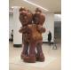Aesthetic Appeal Hand Carved Wood Sculptures For Indoor Decoration