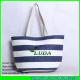 LUDA white cotton braid handels striped 2016 new paper straw beach bag tote