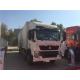 SINOTRUK HOWO 6*2 Drive Small Cargo Truck With Lorry Box Customized For Transportation