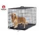 Breathable 2.8kg Stainless Steel Dog Cage For Pet Transport