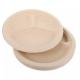 9 10inch Compostable Sugarcane Plates Degradable White Heavy Duty Paper Plates
