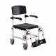 Stainless Commode Chair With Wheels OEM Portable Toilet For Elderly