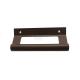 Aluminum Profile Solid Sliding Door Handle 195mm Customized Color