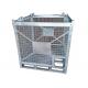Hot Galvanized Surface Steel Heavy Duty Cage / IBC Chemical Storage Cage