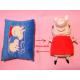 Fashion Reversible Peppa Pig Plush Toy Cushions And Pillows For Bedding